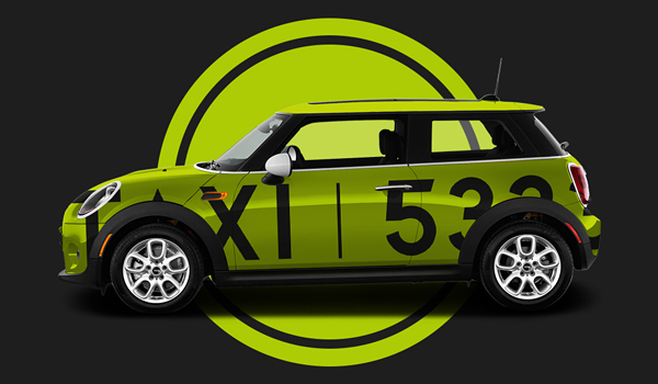 Розробка логотипу служби таксі 5333