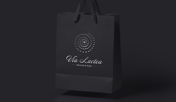 Розробка логотипу ювелірної компанії Via Lactea