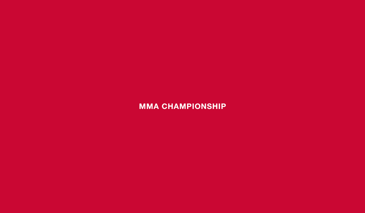 Создание логотипа спортивного чемпионата по ММА